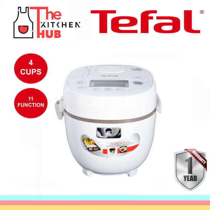Tefal DIGITAL MINI RICE COOKER 4CUPS 0.5L RK5001 Lazada PH