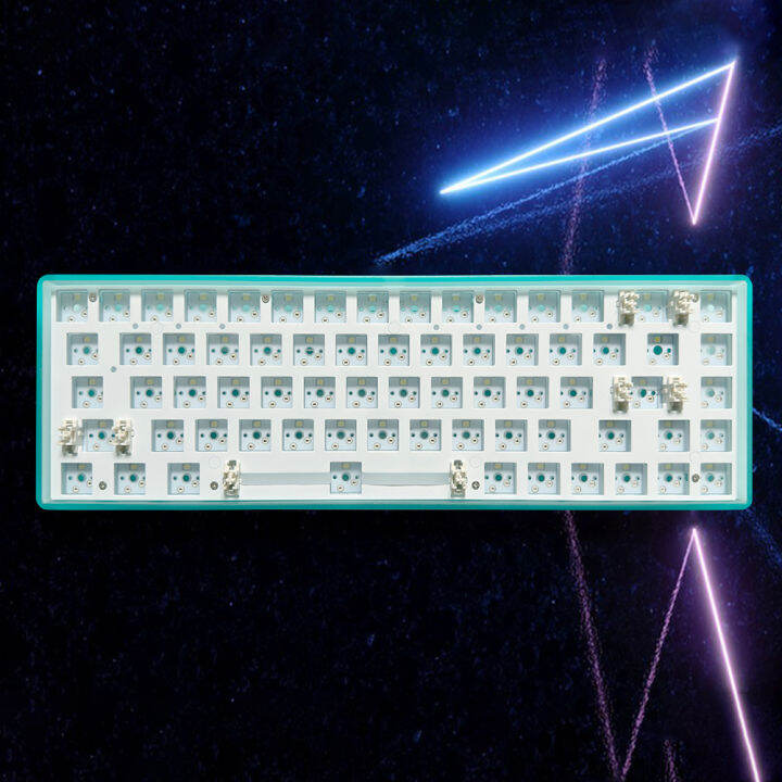 68 Keys Mechanical Keyboard Switch Tester CIY Hot Swappable Shaft Seat