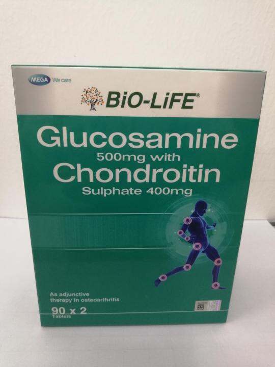BioLife Glucosamine 500MG + Chondroitin Sulphate 400MG (2x90's) Lazada