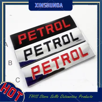 Buy CARLUX Chrome Finish Car Fuel Tank Sticker - Fuel Tank Emblem Universal  for Car Online at Best Prices in India - JioMart.