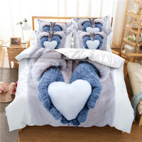 Love Pattern Bedding Duvet Cover Set 3d Digital Printing Bed Linen Fashion Design Comforter Cover Bedding Sets Bed Set