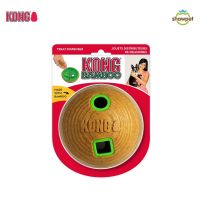 KONG ของเล่นสุนัข Bamboo Feeder Ball ลูกบอลไม้ PTB21