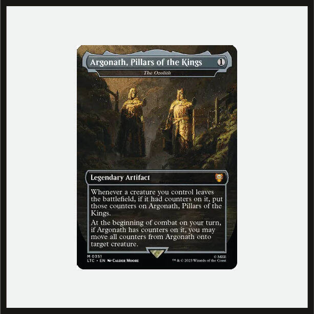 [MTG][Artifact][Colorless] Argonath, Pillars of the Kings (The Ozolith ...