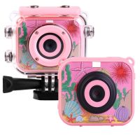 Childrens Camera Cartoon Waterproof Sports Photo Photography Outdoor Underwater Video Childrens Gift