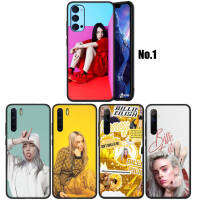 WA6 Billie Eilish Singer อ่อนนุ่ม Fashion ซิลิโคน Trend Phone เคสโทรศัพท์ ปก หรับ OPPO Find X3 Lite F19 Pro Plus A74 A95 Neo