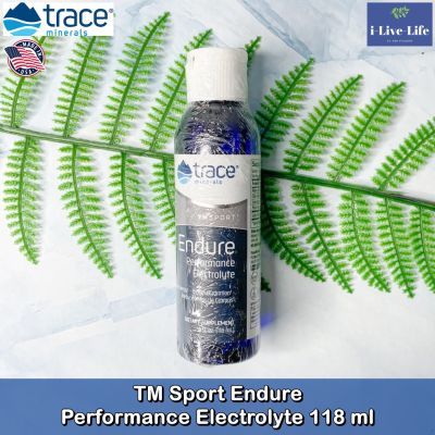 Trace Minerals® TM Sport Endure Performance Electrolyte 118 ml อิเล็กโทรไลต์แบบน้ำ เกลือแร่