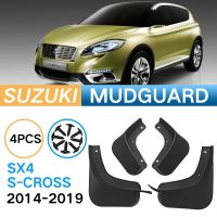 เหมาะสำหรับ Suzuki 2014-2019 SX4 S-CROSS บังโคลนยางรถยนต์