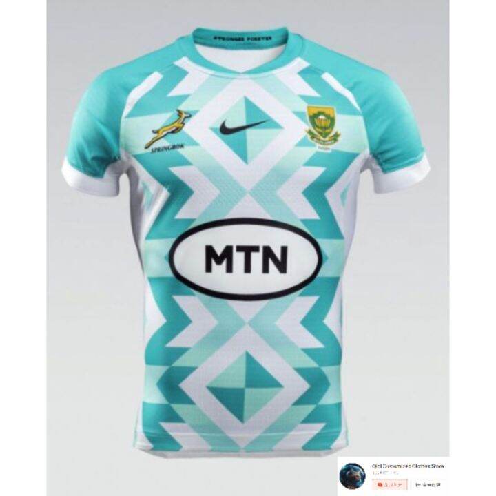 South Africa Springboks Mens Away Rugby Shirt 2023 Lazada