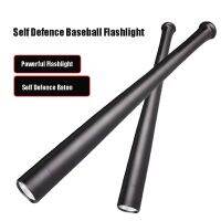 Tactical Flashlight Multifunctional High Power Led Torch Defensive Baseball Stick Strong Light Outdoor Security Patrol Camping Rechargeable  Flashligh