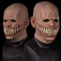 【HOT】◑ Creepy Stalker Men Big Teeth Smile Face Masques Anime Mascarillas Costumes Props