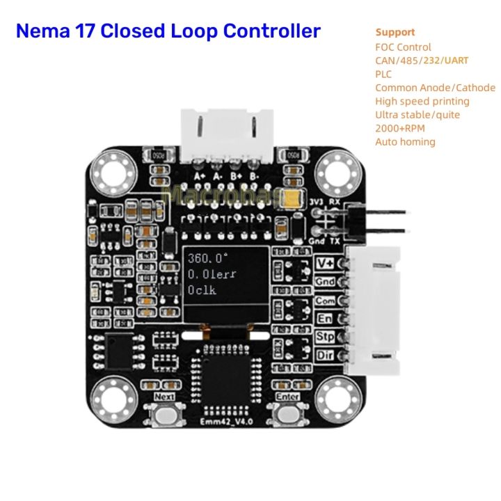 hot-nema-17-servo-engine-closed-loop-stepper-motor-emm42-v4-2-close-loop-pcba-board-42-stepping-servomotor-3d-printer-controller