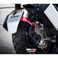 จัดส่งทันที กันดีด Adv150 สแตนเลส​แท้​ mudguard​ stainless​ steel.