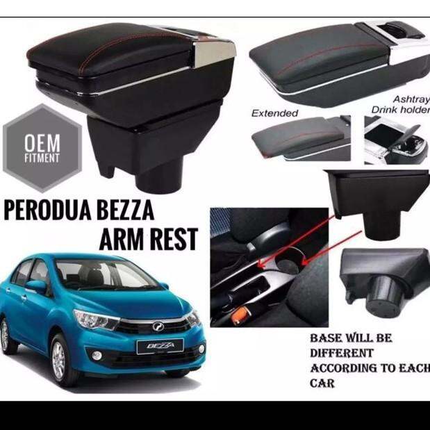 Perodua Bezza Arm Rest Bezza Consoles Box Bezza Storage Compartment OEM ...