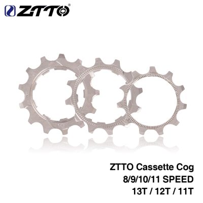 1ชิ้น Ztto Bicycle Cog จักรยานบนถนน Mtb 8 9 10 11 Speed 11T 12T 13T อะไหล่ Freewheel ทองเงินสำหรับ Ztto ชิ้นส่วน K7
