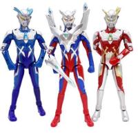 2023 Siro Ultraman ของเล่นซูเปอร์เคลื่อนย้ายได้หลายข้อต่อปริศนาประกอบโมเดลตุ๊กตา Tyrob Monsters Galaxy G + D