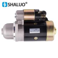 QD1201 Diesel Engine Motor Starter 12V 1.8KW Copper S195 S1100 Engine Starter Motor 11 teeth forward direction Generator Parts