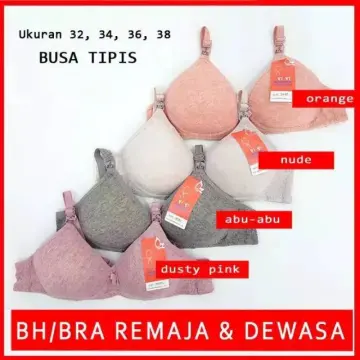 Bh Fashion Wanita / BRA TANPA KAWAT Busa Tipis