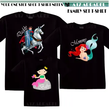 Little mermaid hot sale couple shirts