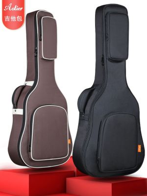 Genuine High-end Original Guitar bag 41-inch double shoulder thickened wooden guitar bag 36-inch 38-inch 39-inch 40-inch guitar bag personalized for students