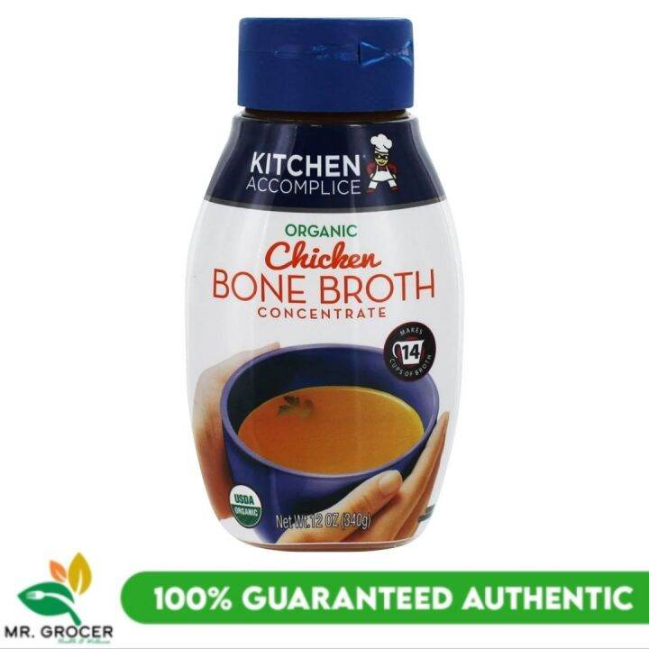 Kitchen Organic Chicken Bone Broth Concentrate 340g Lazada PH