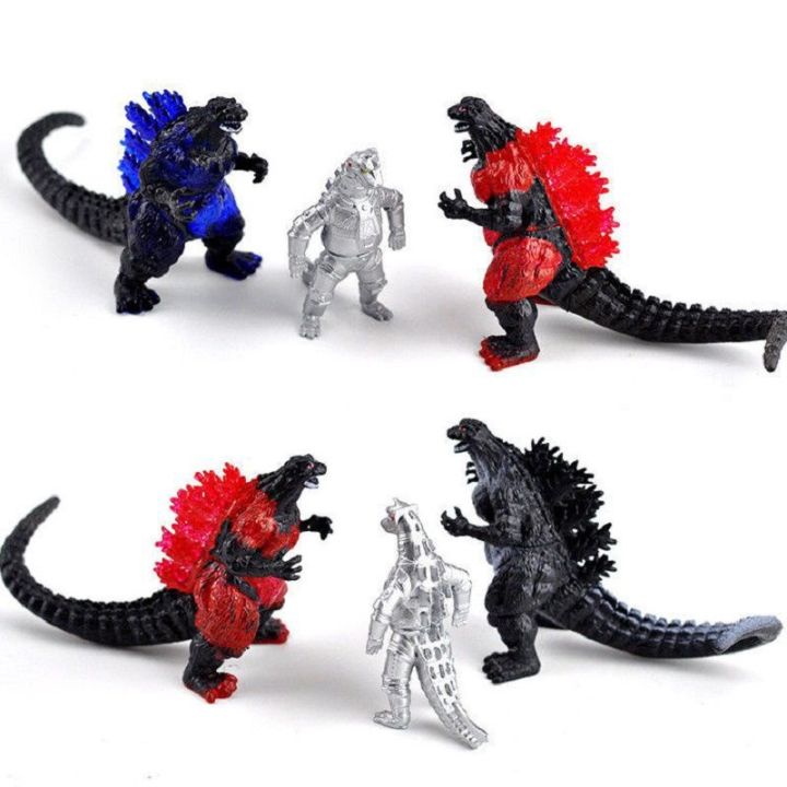 godzilla-มอนสเตอร์-mechagodzilla-trendmaster-gigan-anguirus-10ตัวเลขตุ๊กตาต่อสู้-มิถุนายน