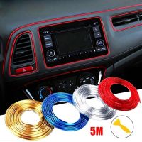 Car Styling Universal DIY Decoration Flexible Strips 5M/3M Interior Moulding Trim Strips Trim Dashboard Door Car-styling Tools