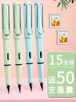 ❣ Student positive pen Morandi retro color boys and girls beginner ink bag ink bright tip mens teacher gift