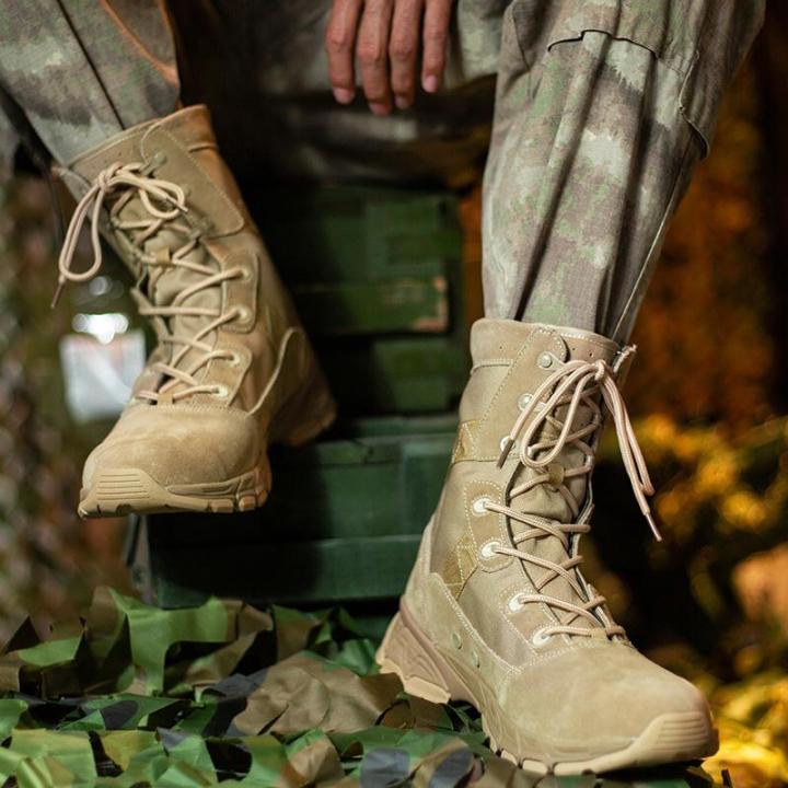 รองเท้าทหารกลางแจ้งยุทธวิธี-รองเท้า-swat-รองเท้าต่อสู้-ประเภทการดำเนินงาน-รองเท้าเดินป่า-รองเท้าทหาร