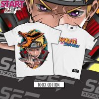 START เสื้อยืด SEF Apparel Anime Series Batch 11 T shirts Naruto and kuramaเสื้อยืด