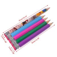 Giant Wooden Pencil Large Stationery Novelty Children Toy Performance Prop 35cm Whosale&amp;Dropship