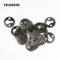 25mm 20Pcs Round Hanging Picture oil Painting Mirror Frame Hooks Hangers With Screws Bronze Tone