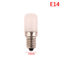 Maya หลอดไฟ E12 E14 2W 1ชิ้นหลอดไฟ LED ติดตู้เย็นหลอดข้าวโพดหลอดไฟ LED AC220V หลอดไฟฮาโลเจนสีขาวอบอุ่น SMD2835สีขาว