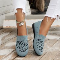 Shallow Mouth Womens Shoes Large Spring 2023 New Beans Shoes Comfortable Round Head Flat Sole Shoes Women loafers women