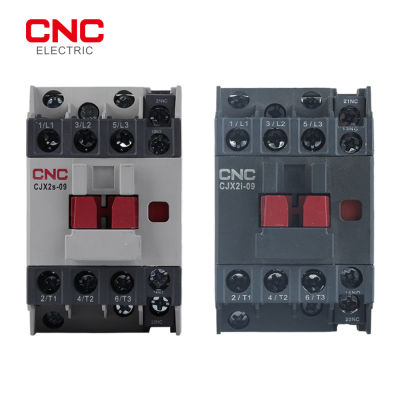 CNC CJX2sCJX2i 3เฟส3เสา AC คอนแทค1NO 1NC ขดลวดแรงดันไฟฟ้า220โวลต์5060เฮิร์ต9A18A25A32A