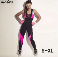 Women Fitness Yoga Suit Gym Sport Running Jumpsuit Jogging Dance Tracksuit Breathable Quick Dry Sportswear Clothes