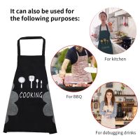 ◊✎ Hand wiping Kitchen Household Cooking Apron Men Women Oil proof Waterproof Adult Waist Fashion Coffee Overalls Wipe Hand Apron