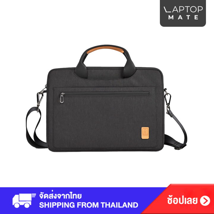 wiwu-pioneer-shoulder-กระเป๋าใส่แล็ปท็อป-โน๊ตบุ๊ค-พร้อมสายสะพาย-คุณภาพดี-macbook-lenovo-dell