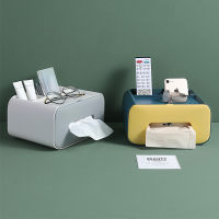 Dust-proof Tissue Box Remote Control Holder Makeup Cosmetic Storage Box Napkin Paper Container Desk Organizer Decoration Tools