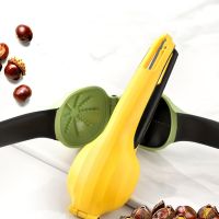 【LZ】❡♧  Aberto castanha artefato sheller castanha abridor de castanha peeling cru clipe cruz faca corte ferramentas cozinha casa