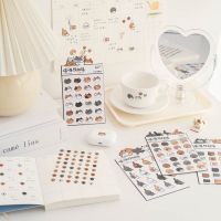 LITTLE Journal Supplies Meow Photo Studio Series DIY Scrapbooking Idol อุปกรณ์ตกแต่งการ์ดวัสดุสติกเกอร์ตกแต่งสติกเกอร์พื้นฐานสติกเกอร์แบน