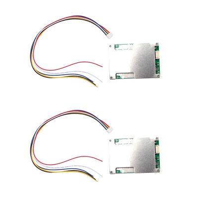 2Pcs 4S 12V 800A BMS LiFePo4 Lithium Iron Phosphate Battery Protection Board with Balanced Charging for Car Motorcycle