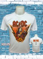 เสื้อวง AC DC วงร็อค ไม่มีตะเข็บข้าง คอฟิต ป้ายUS เสื้อผ้าวินเทจ เสื้อผ้าผู้ชาย เสื้อทัวร์ วงดนตรีร็อคต่างประเทศ