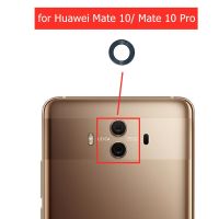 【❂Hot On Sale❂】 moupianzh0703669 2ชิ้นสำหรับ Huawei Mate 10/สำหรับ Huawei Mate 10 Pro กระจกกล้องมองหลังเลนส์กระจกกล้องถ่ายรูปด้านหลังพร้อมอะไหล่ซ่อมใช้แทนกาว