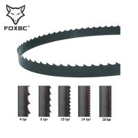 ‘；。、】= FOXBC 1400Mm Bandsaw Blades 1400X6.35X0.35Mm TPI 6 10 14 Fit Scheppach Einhell Draper Charnwood Fox Band Saw For Wood 1/2/3 PCS