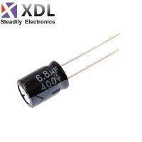 10PCS Higt quality 400V6.8UF 10*13 6.8UF 400V 10*13MM Electrolytic capacitor hjxrhgal WATTY Electronics