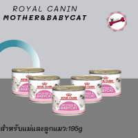 Royal Canin อาหารกระป๋อง  สำหรับแม่และลูกแมว 195 กรัม