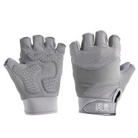 ✾✤☈ Cycling Gloves Men and Women Half-Finger Bicycle Fitness Gloves Outdoor Sports Silicone Non-Slip Fitness Gloves Bike Gloves