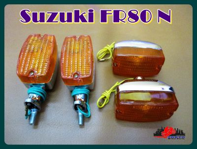 SUZUKI FR80N FRONT&amp;REAR TURN SIGNAL SET (4 PCS.) // ไฟเลี้ยว ไฟเลี้ยวหน้าหลัง (4 หลอด) สินค้าคุณภาพดี