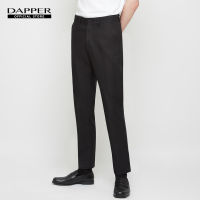 DAPPER กางเกงชิโน่ 5 Pockets ทรง Comfort Fit สีดำ