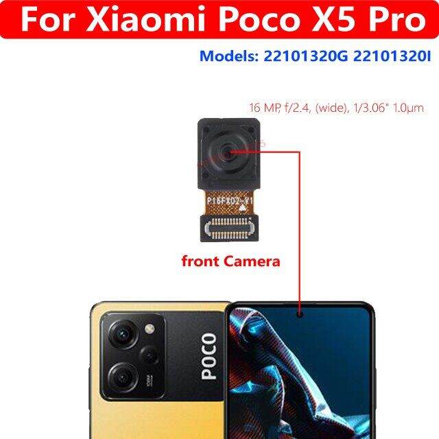 Original Big Rear View Back Camera For Xiaomi Poco X Pro G